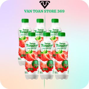 Nước uống sữa trái cây hương dâu TROPICANA TWISTER chai 320ml