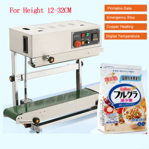 Automatic Sealing Machine Fully Automatic Sealing Machine Continuous Plastic Aluminum Foil Tea Sealing Machine Commercia