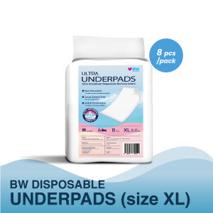 BW - Adult Absorbent Underpads (Single Size XL 60x90 cm 8 pcs/bag)