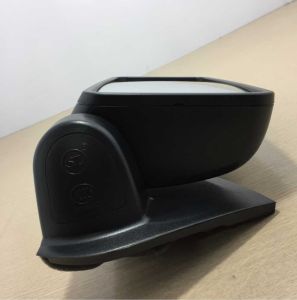 Gương chiếu hậu xe tải Hino Isuzu mã số SL 1672 lỗ xỏ ngang hình chữ nhật kích thước 330x240 lỗ bắt 20mm