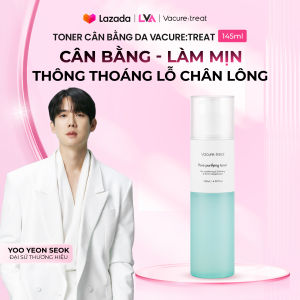 Toner Cân Bằng Da Vacure:treat 145ml Cân Bằng - Làm Mịn - Thông Thoáng Lỗ Chân Lông Làm Sạch Bụi Bẩn Kiểm Soát Dầu Thừa