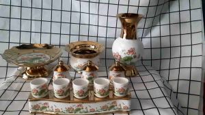 Combo thờ cúng Ông Địa Thần Tài sen hồng xi vàng 2040 có 4 size