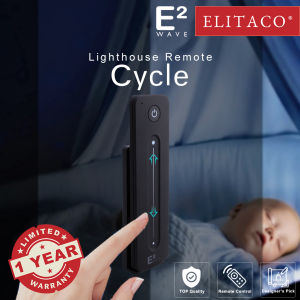 ELITACO E2W Lighthouse Remote Cycle Magnetic Dim Control RGB LED Lights Multicolour Wireless Dimmable Change Light