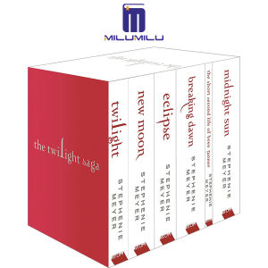 6Pcs The Twilight Saga 6 Book Set Paperback by Stephenie Meyer Original English books
