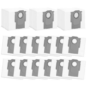 Replacement Dust Bags Compatible With Roborock Qrevo S Pro/Qrevo Edge 2/QV 35A/QV 35S Robot Vacuum Cleaner Spare Parts