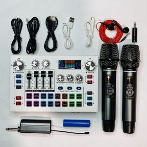 Combo Karaoke Thu Âm Livestream Gia Đình Giá Rẻ - Soundcard X7 + Micro Chính Hãng AK298 + Tai Nghe K9 - Dễ Dàng Kế Nối Sử Dụng