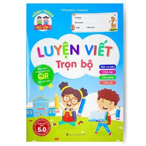 Sách - Luyện Viết Trọn Bộ - Phiên Bản Đặc Biệt 5.0 ( Nét Cơ Bản Chữ Cái Chữ Ghép Chữ Số )