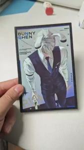 1Pcs Love and Deepspace Anime Card Redemption Xavier Shen XingHui Cosplay Rounded Corners LOMO Card Postcard Christmas Gifts Girl