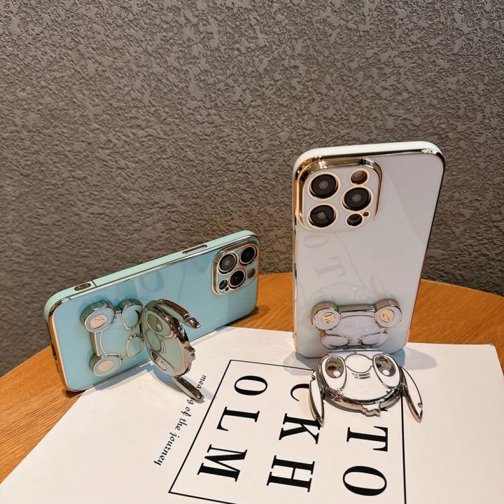 Soft%20Case%20Oppo%20A53%20A53s%20A33%204G%202020%20Silicon%20Dudukan%20Miror%20Cute%20Stich%20Plating%20Handphone%20-%20Image%208