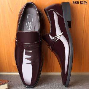 2023 New Wedding Formal Business Office School Guard Shoes For Men