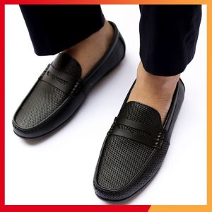 Giày Lười Nam Xuất Dư Da Bò Mã GL 066