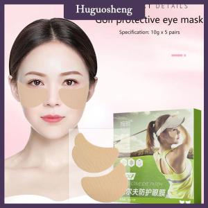 [huguosheng] 5 Cặp UV Mặt Vá Golf Mặt Trời Bảo Vệ Các Bản Vá Lỗi Giữ Ẩm Thoáng Khí Mặt Trời Bảo Vệ Mặt Vá Cho Golf Bãi Biển Du Lịch