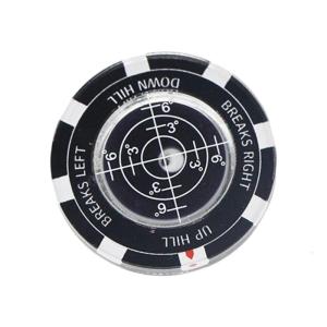 Đầu đọc đánh gôn màu xanh hai mặt đánh dấu bóng độ chính xác cao hỗ trợ đọc sách mức độ để đặt chính xác với mức độ tinh thần