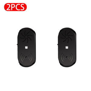 SEAMETAL 1/2/4pcs Car Door Opening Warning Light LED Intelligent Induction USB Charging Signal Lamp