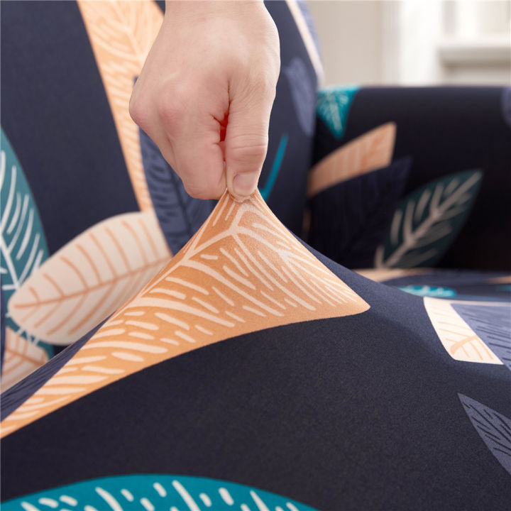 Sofa Cover Stretchable Printed 1 2 3 4 Seater All Covered Elastic Sofa ...