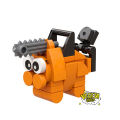 Mô hình Chainsaw Man - Mô hình lắp ghép Denji Pochita 239pcs - Nhân vật Denji hóa quỷ cưa máy Pochita Lego xếp hình 23cm. 
