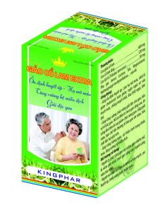 Viên uống Giảo cổ lam extra Kingphar ( lọ 60 viên) - Ổn định huyết áp hạ mỡ máu