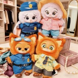 New Zootopia Series Blind Box Cute Cartoon Character Plush Doll Bag Pendant Toy Fans Trendy Gift