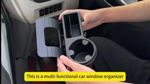 Local product: 4-in-1 multi-purpose car storage car cup holder debris storage rack.