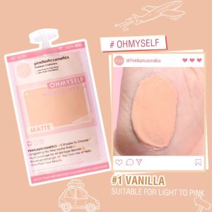 Pinks Pinkflash #OhMySelf Travel Size Ins Foundation Weightless Long-Lasting All-day Matte Bagged Cream Foundation Beauty Face Makeup