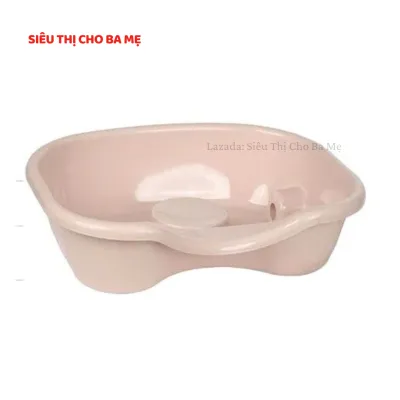 Chậu gội đầu tại giường nhựa Việt Nhật có đệm lót cổ và đỡ đầu silicone thau gội đầu tại nhà nằm giường gội tiện ích