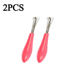 3PCS Comb Hair Brush Cleaner Plastic Handle Brush Remover Embedded Comb Hair Brush Cleaning Tools Household Cleaning Accessories