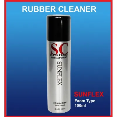 SUNFLEX Cleaner SC Table Tennis Rubber Super Cleaner Cleaning Foam Type 100ml