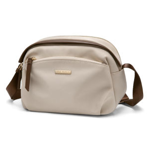 GOLF QUALITY Womens Crossbody Bag Multi-Layer Oxford Large Capacity Casual Single Shoulder Small Bag Lightweight Lady Fashion Bag Multi-Layer Zipper Design Bag Apricot Khaki Black