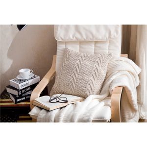 Knitted Cushion Cover 45x45cm Cushion Pillow Cover Sofa Cushion Pillow Throw Cushion with Cover Bedding Pillow CaseCover