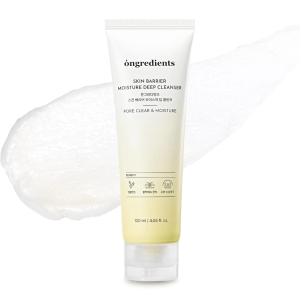 【SG Stock 】Ongredients Skin Barrier Moisture Deep Cleanser 120ml / For Oily·Sensitive Skin / Pore Care & Moisture Cleansing