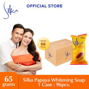 Silka Orange Papaya Soap 65g by 96pcs (1case)