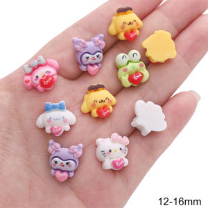 20Pcs Colorful Cute Resin Beads Star Flower Heart Shape Loose Beads Mixed Package For Handmade Bracelet Necklace Earring Keychain DIY Craft Jewelry Making Accessories