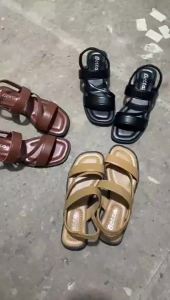 [Free Shipping] WomenS Flat Sandals New Spring Arrivals Large Size Beach Fashion Roman Sandals Solid Color Comfortable WomenS Shoes