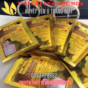 Mặt nạ Ủ Trắng Huyết Yến Collagen Ủ Trắng Mặt Huyết Yến Collagen Trắng da Hàng Chuẩn loại 1