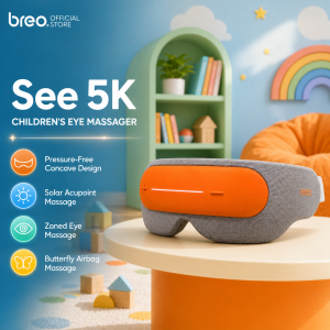 😍Childrens Eye Massager Features Pressure-Free Concave Design Solar Acupoint Massage Zoned Eye Massage Butterfly Airbag Massage