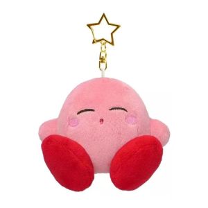 Kirby Keychain 10cm Kawaii Anime Plush Toys Birthday Gift Bag Pendant Accessories Children Plushie