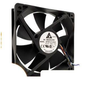 120mm Case Fan For Delta AFB1212SH-D709 120x120x25mm 12V 0.8A PWM Dual Ball High Performance Cooling Fan