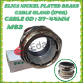 ELICA NICKEL PLATED BRASS CABLE GLAND (IP68) - M40 , M50 AND M63. 