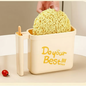 600ml Plastic Oat Yogurt Breakfast Cup Soup Cup with Spoon Portable Microwavable