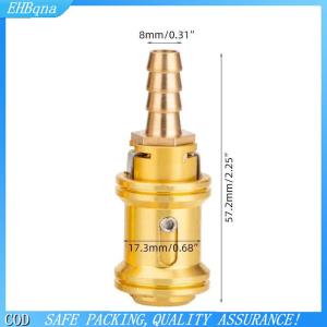 COD 6.5 8mm xe lốp van Clip bơm vòi phun kẹp rắn brass không khí Chuck Inflator bơm Adapter nhanh chóng kết nối các lạm phát kết nối