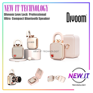 Divoom Love lock Professional Tuned Audio Ultra Compact Design Audio Recording Hands-free Calling Retro Speaker for Girl