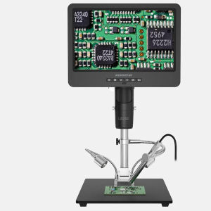 GREATLH Andonstar AD249SM-ES Endoscope 10.1" IPS LCD 2160P UHD HDMI Digital Microscope 2000X for Phone Electronics PCB Soldering Tools