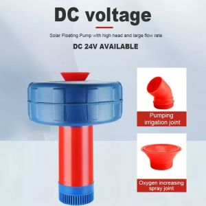 ปั้มน้ำพุโซล่าเซลล์ 24V-48V 750W ปั้มออกซิเจนเพาะเลี้ยงสัตว์น้ำ ปั้มน้ำออกซิเจนลอยน้ำ เครื่องปั๊มน้ำ ปั๊มน้ำลอยน้ำ น้ำพุพลังแสง