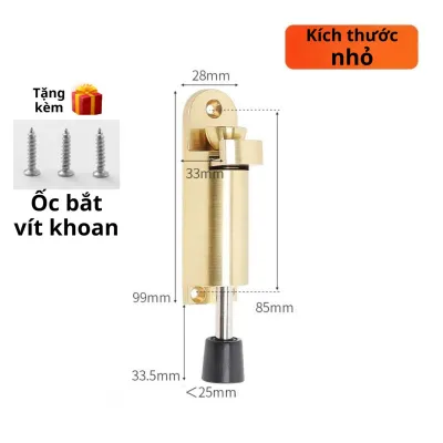 Chặn cửa thông minh chống va đập cánh cửa chốt chặn cửa 2 chiều an toàn chân chống cửa móng ngựa