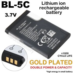 ORIGINAL BL-5C Joc Battery Extend spare 1020mAh BL5C Li-ion 3.7V JOC Nokia Phone Compatible Maximum high quality life