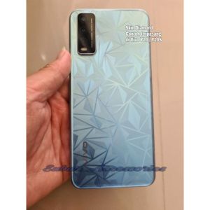 Garskin Diamond 3D Vivo Y01 Y01A Y1S Y11 Y02 Y02T Y12 Y12i Y12S Y15 Y15S Y15A Y16 Y17 Y17S Y19 Y20 Y20S Y20i Y21 Y21S Y21A Y21T Y22 Y27 4G 5G Y27S Y30 Y30i Y33S Y33T Y35 Y36 4G 5G Skin Diamond 3D Anti Jamur Back Cover Protector Pelindung Belakang Hp