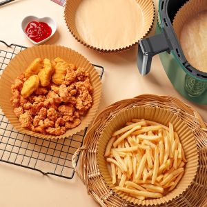 Giấy Nến Nướng Bánh Giấy Nến Thấm Dầu- Giấy Dầu Chống Thấm Dùng Cho Nồi Chiên Không DầU set 50 cái