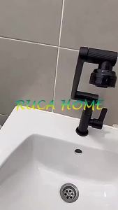 Kitchen Sink Stainless faucet 2 Mode Outlet 1080° Rotation Mechanical Arm Basin tap Lavatory faucet Bathroom faucet