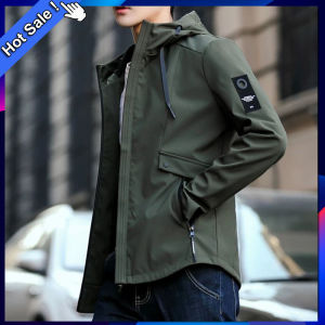 Zoorom Men Hoodie Jacket Winter Outwear Motorcycle Windproof Jacket Windbreaker