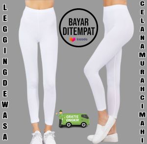 Legging Dewasa Putih Polos All size - Legging Dewasa Murah - Legging Dewasa Jumbo & Standar Premium - Legging Dewasa Hitam Polos - Celana Legging Dewasa Jumbo - Celana Legging Dewasa Perempuan - Celana Legging Dewasa Spandex Premium Standar & Jumbo